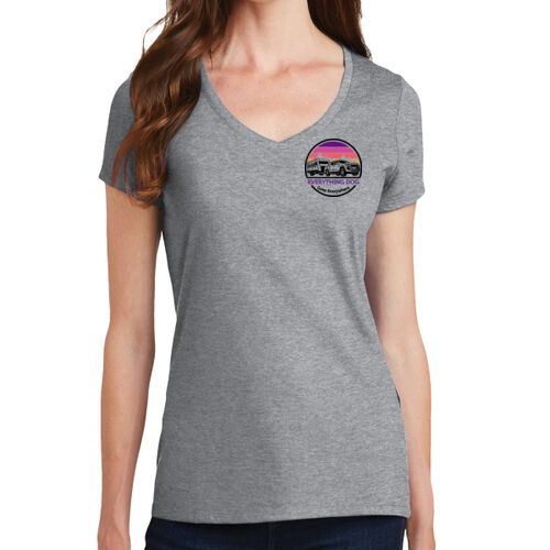 Women's V-Neck Tee 2 Thumbnail